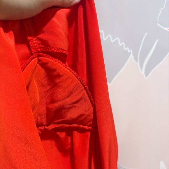 Candy Red vintage blouse L - Picture 5 of 5